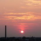 Sonnenuntergang in Berlin