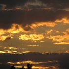 Sonnenuntergang in Berlin Reinickendorf