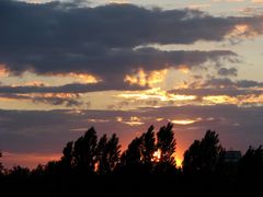 Sonnenuntergang in Berlin Reinickendorf 4