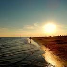 Sonnenuntergang in Bibione