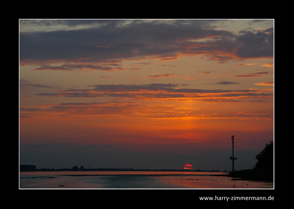 Sonnenuntergang in Bielenberg