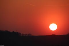 Sonnenuntergang in Birstein 1