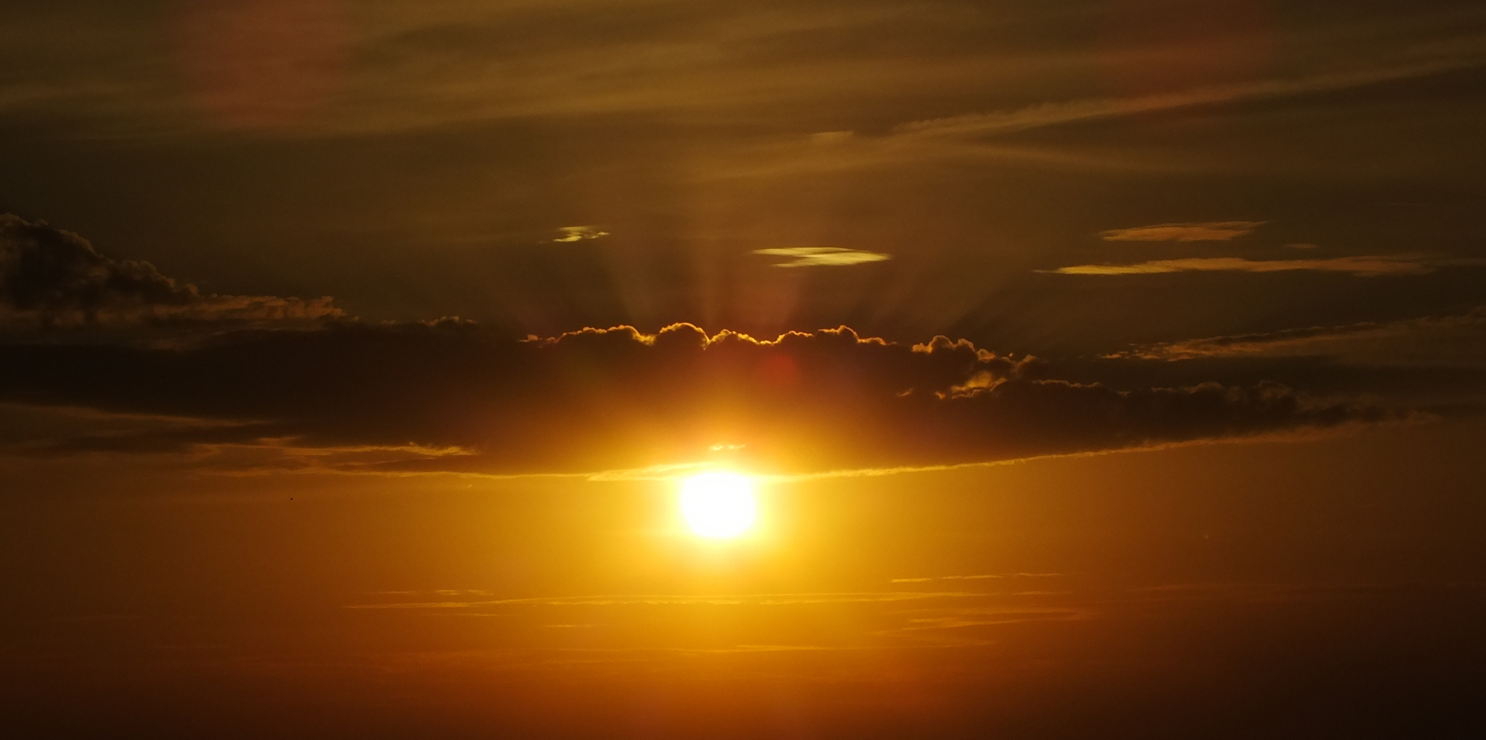 Sonnenuntergang in Bitterfeld bearbeitet