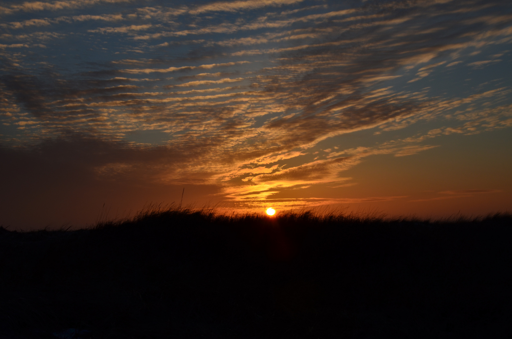 Sonnenuntergang in Blavand