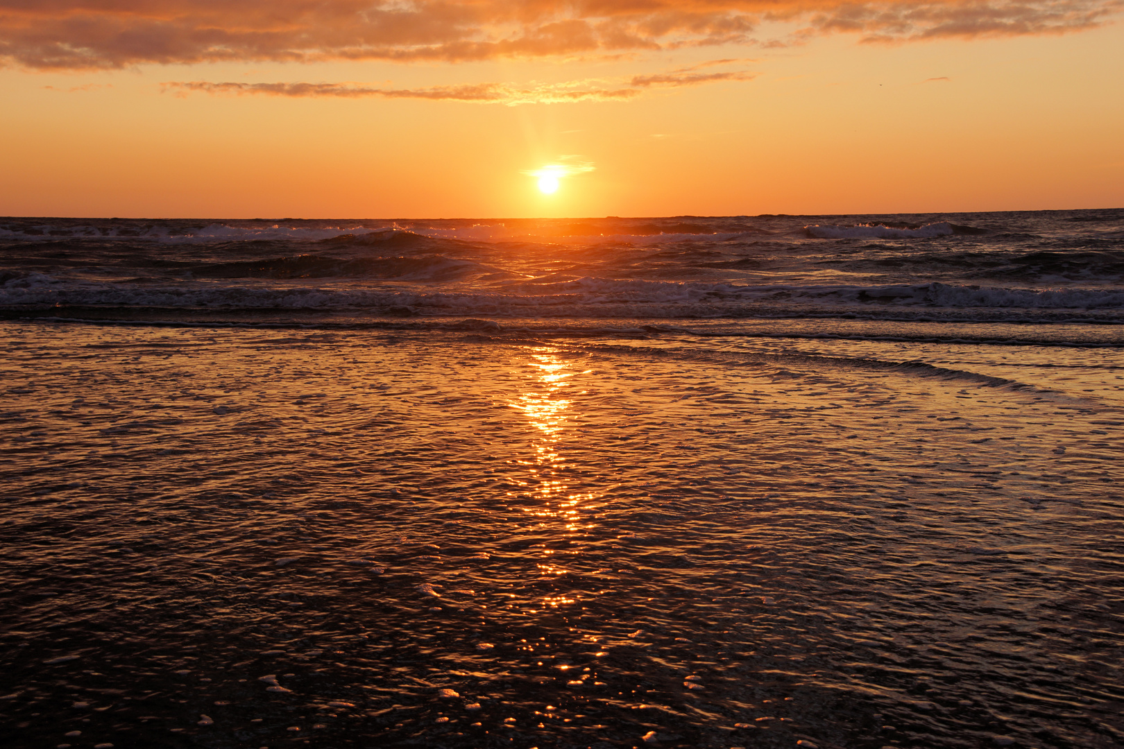 Sonnenuntergang in Blokhus