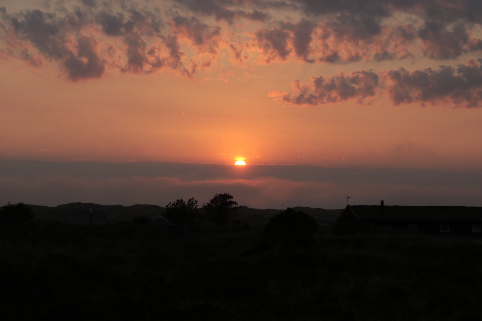 Sonnenuntergang in Blåvand