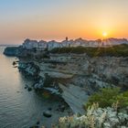 Sonnenuntergang in Bonifacio