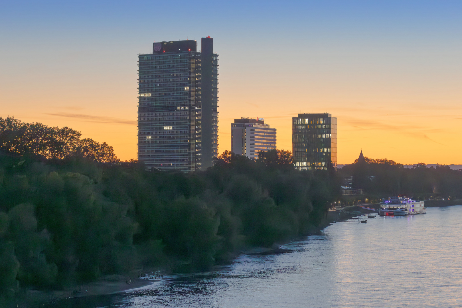 Sonnenuntergang in Bonn