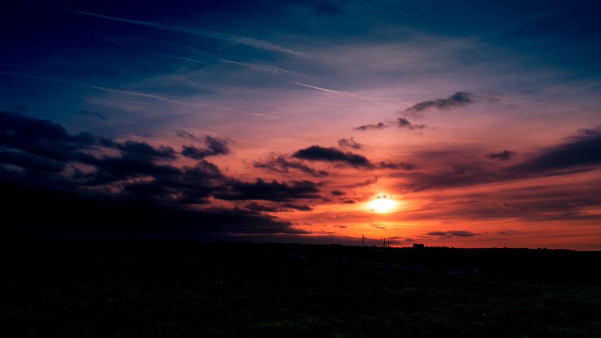 Sonnenuntergang in Bonn