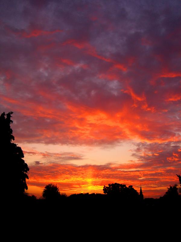 Sonnenuntergang in Bonn