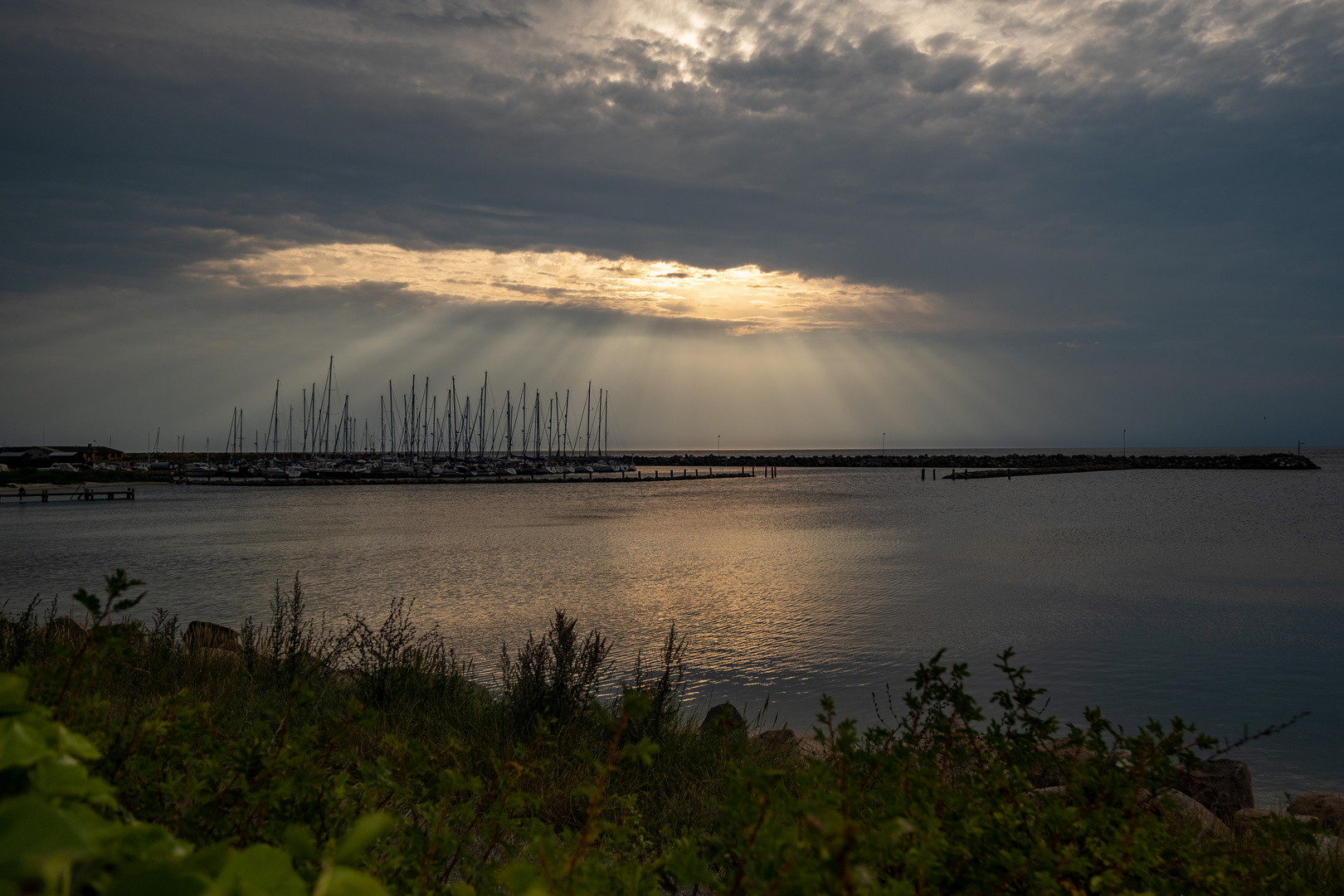 Sonnenuntergang in Bornholm