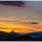 Sonnenuntergang in Bosnien