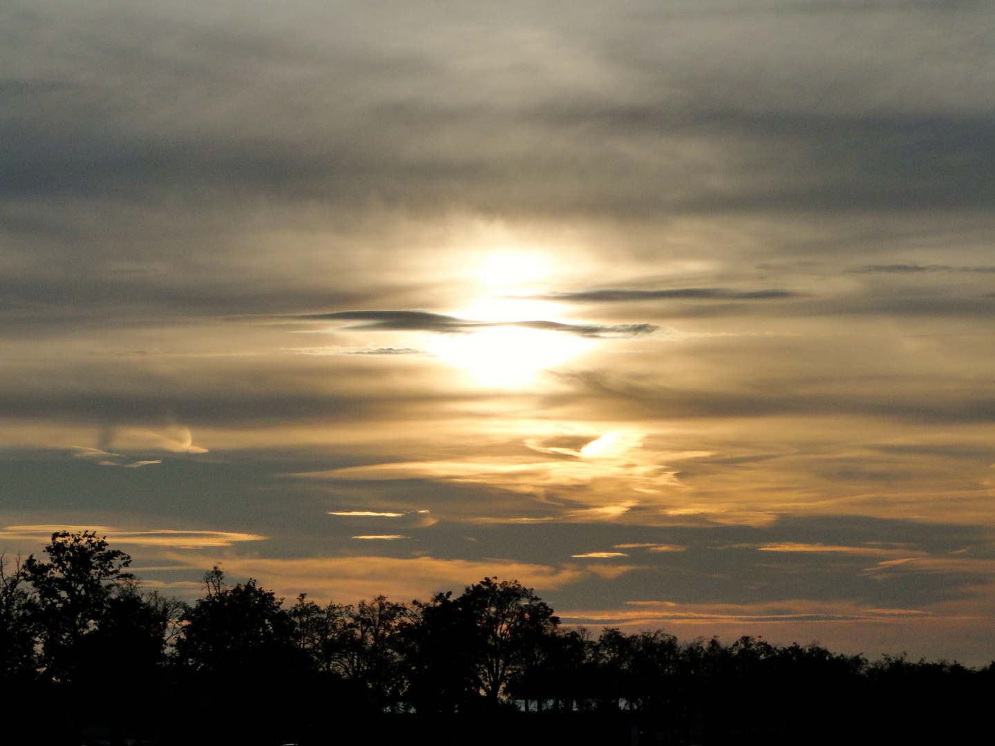 Sonnenuntergang in Brandenburg, Landkreis Oberhavel - Bild 2