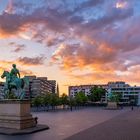 Sonnenuntergang in Braunschweig