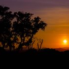 Sonnenuntergang in Bravone