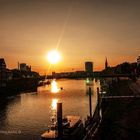 Sonnenuntergang in Bremen