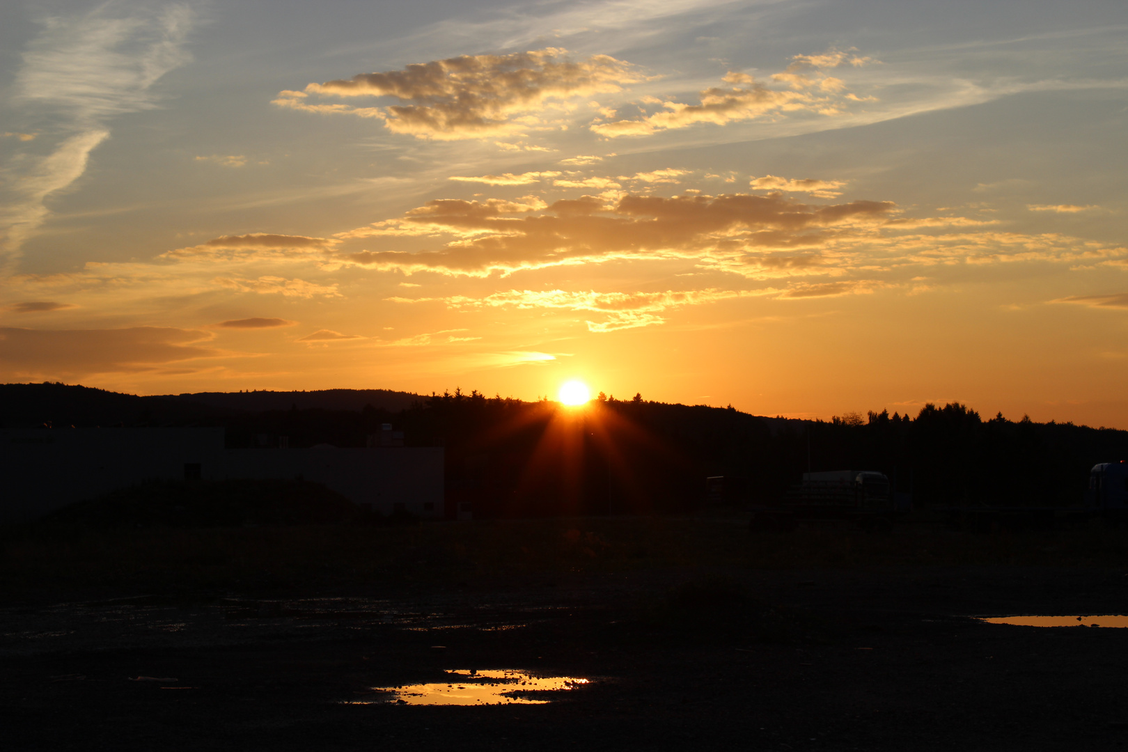 Sonnenuntergang in Bremthal