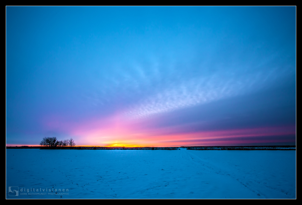 Sonnenuntergang in Bresewitz