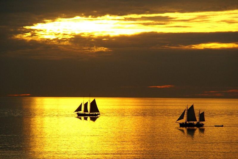 Sonnenuntergang in Broome