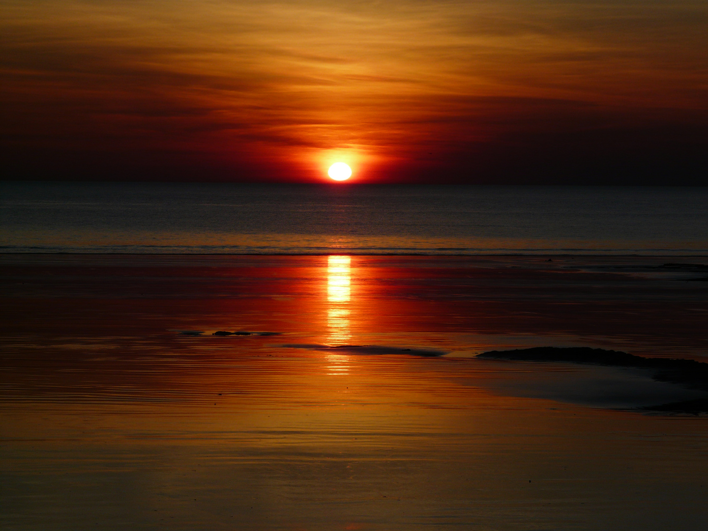 Sonnenuntergang in Broome West Australia