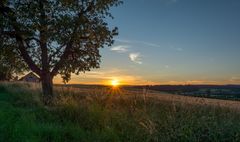 Sonnenuntergang in Buchsi