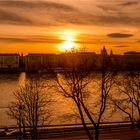 Sonnenuntergang in Budapest