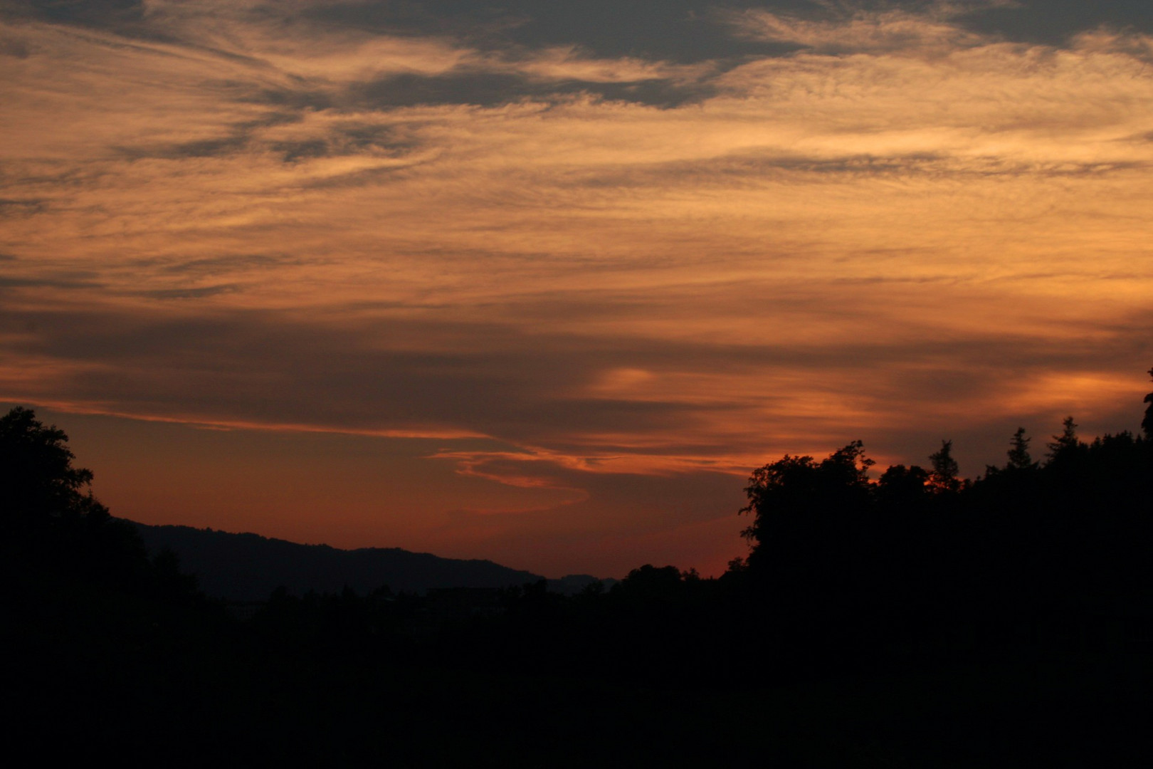 Sonnenuntergang in Bürgenstock