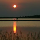 Sonnenuntergang in Büsum 1