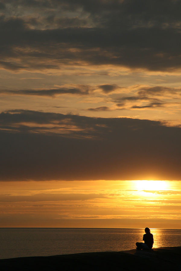 Sonnenuntergang in Büsum 2