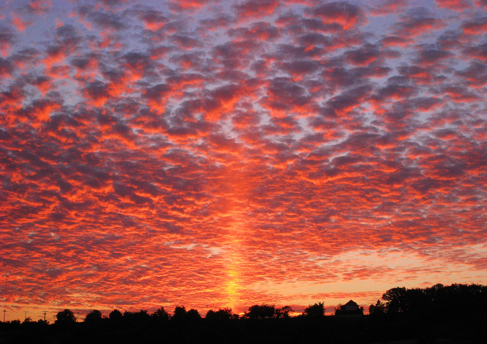 Sonnenuntergang in Buhlbronn