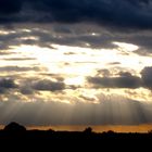 Sonnenuntergang in Burgaltendorf