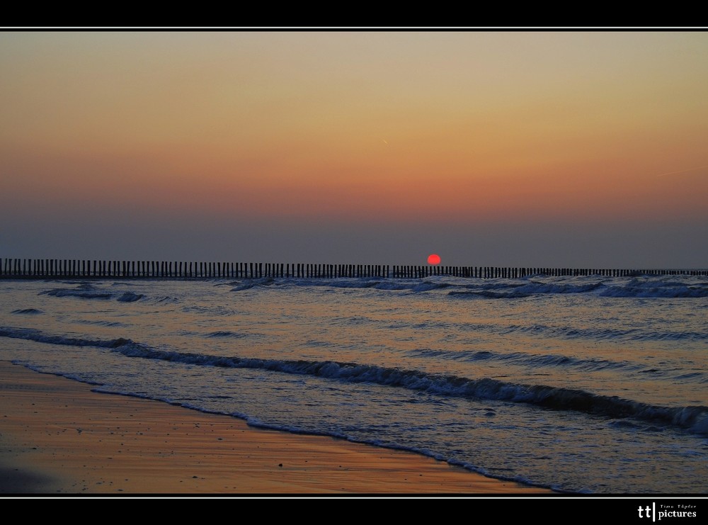 Sonnenuntergang in Cadzand... #2