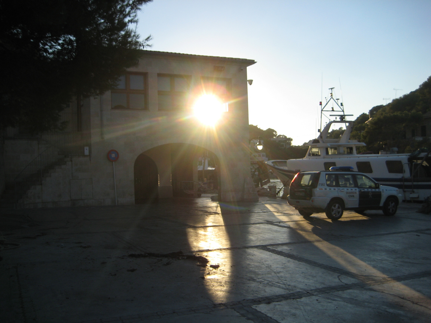 Sonnenuntergang in Cala Figuera