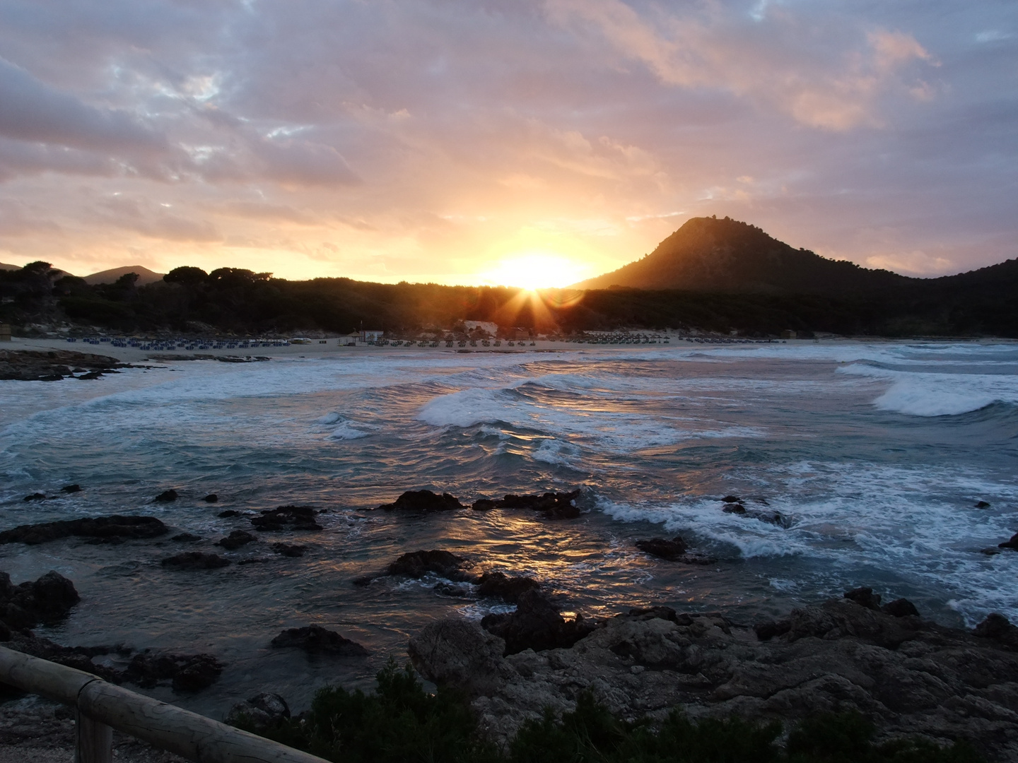 Sonnenuntergang in Cala Ratjada