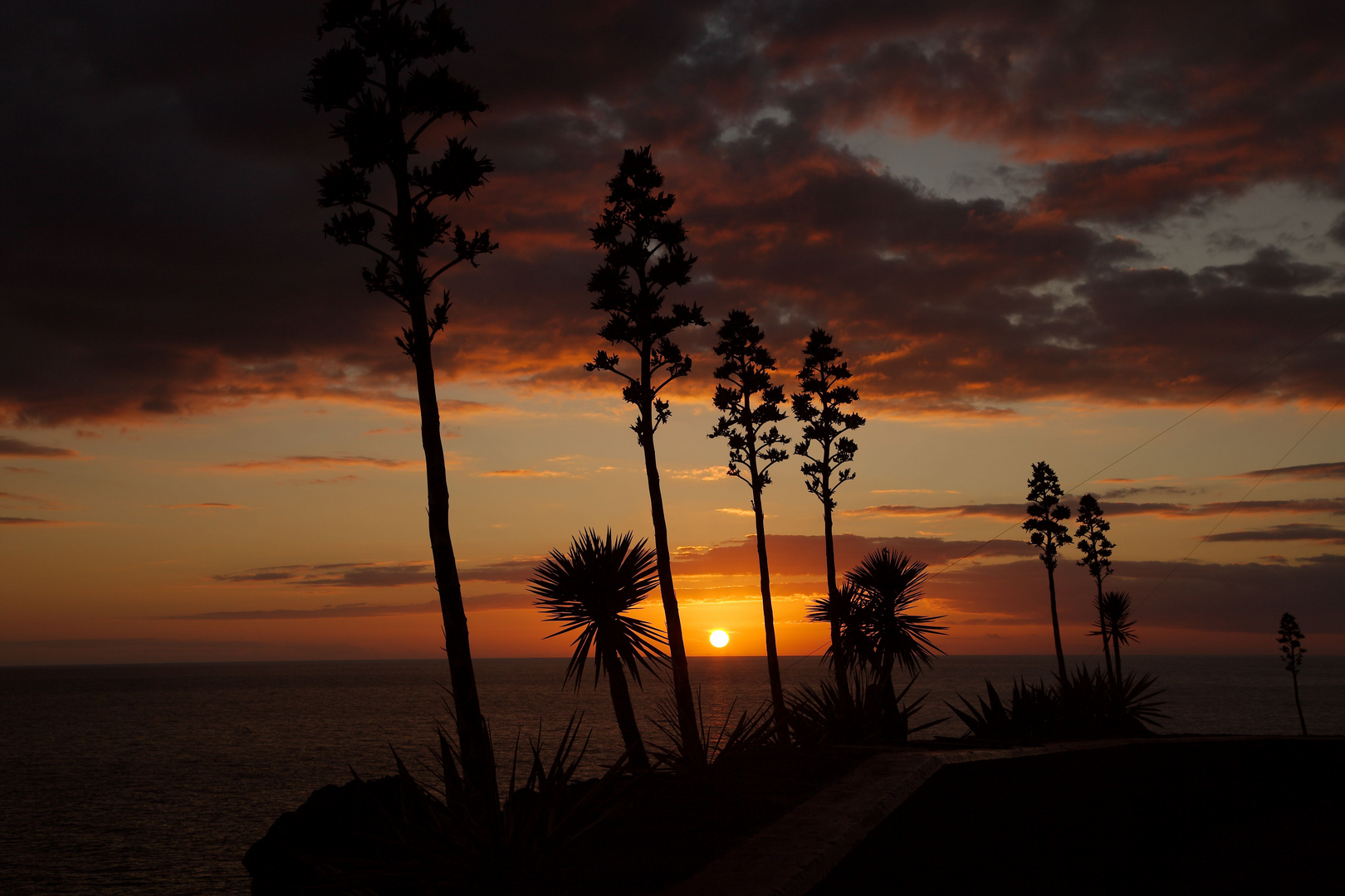 Sonnenuntergang in Camara de Lobos