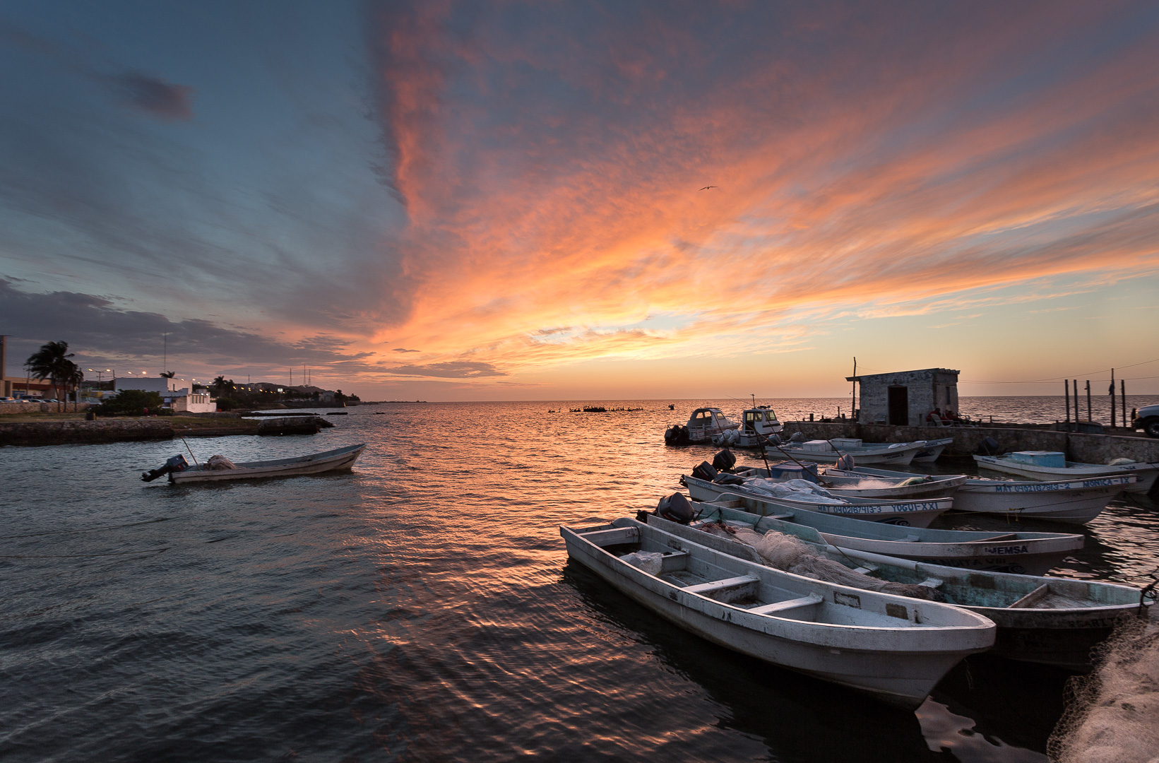 Sonnenuntergang in Campeche