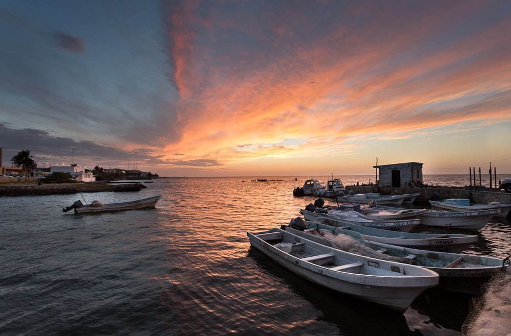 Sonnenuntergang in Campeche