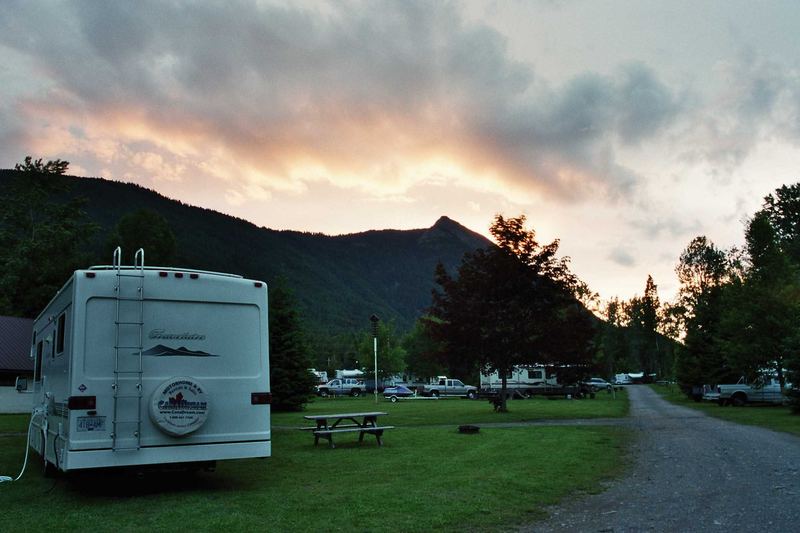 Sonnenuntergang in Canada