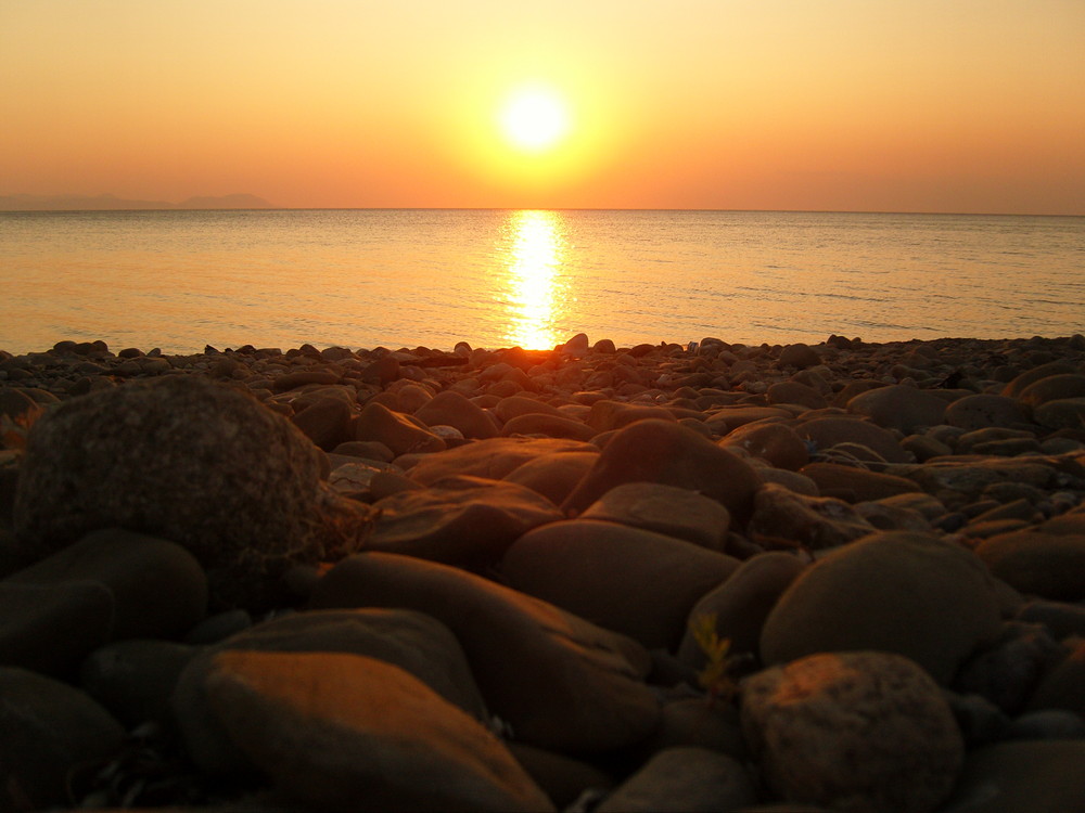 Sonnenuntergang in Canakkale