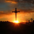 Sonnenuntergang in Castell-Monte Friaul