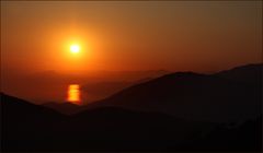 Sonnenuntergang in Cinque Terre