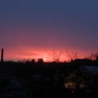 Sonnenuntergang in Colditz