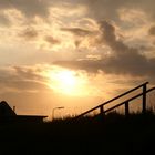 sonnenuntergang in colijnsplaat