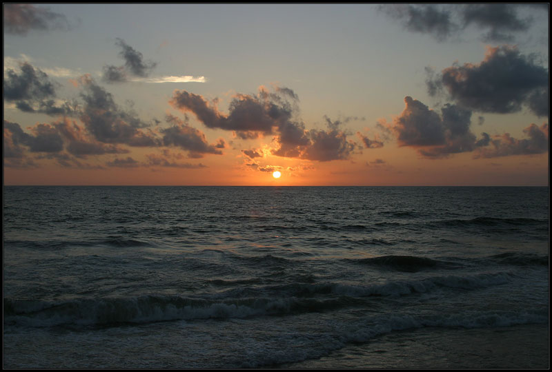 Sonnenuntergang in Colombo