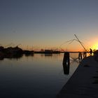 Sonnenuntergang in Comacchio