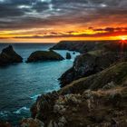Sonnenuntergang in Cornwall