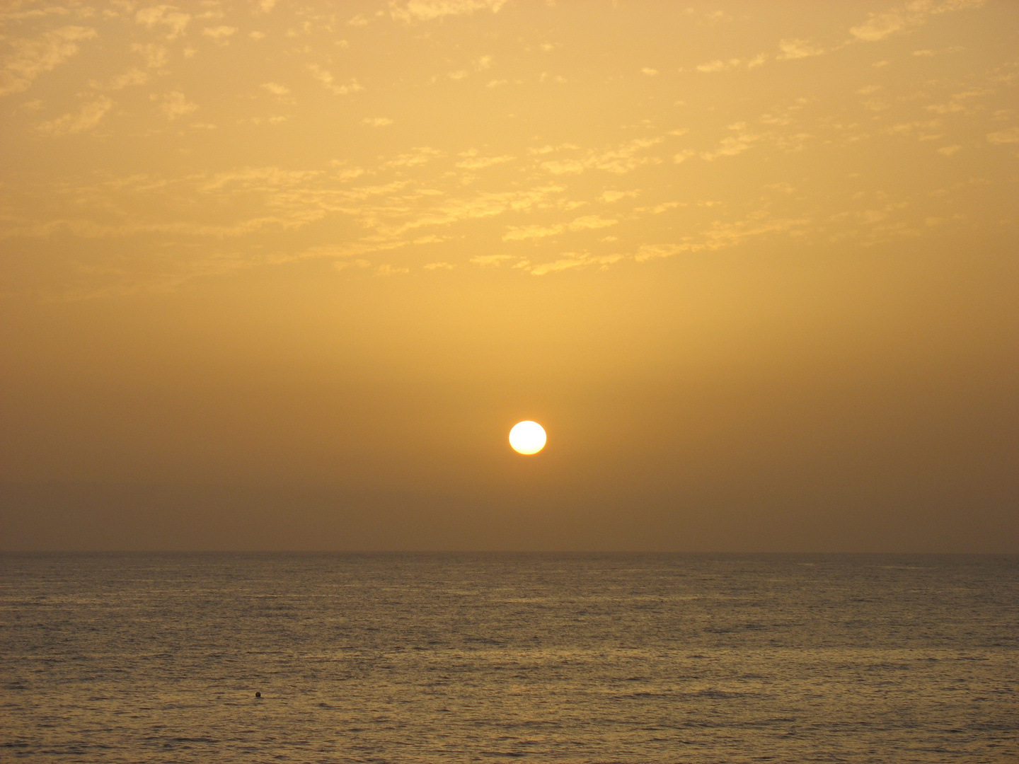 Sonnenuntergang in Costa Adeche