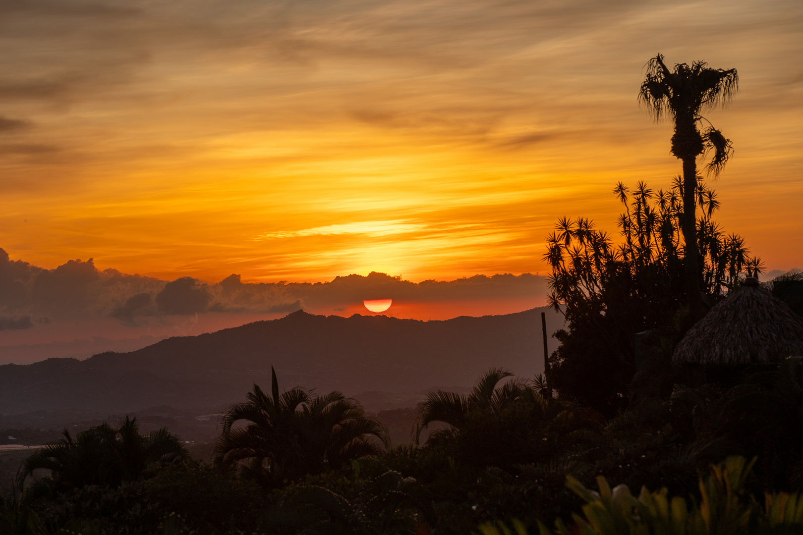 Sonnenuntergang in Costa Rica