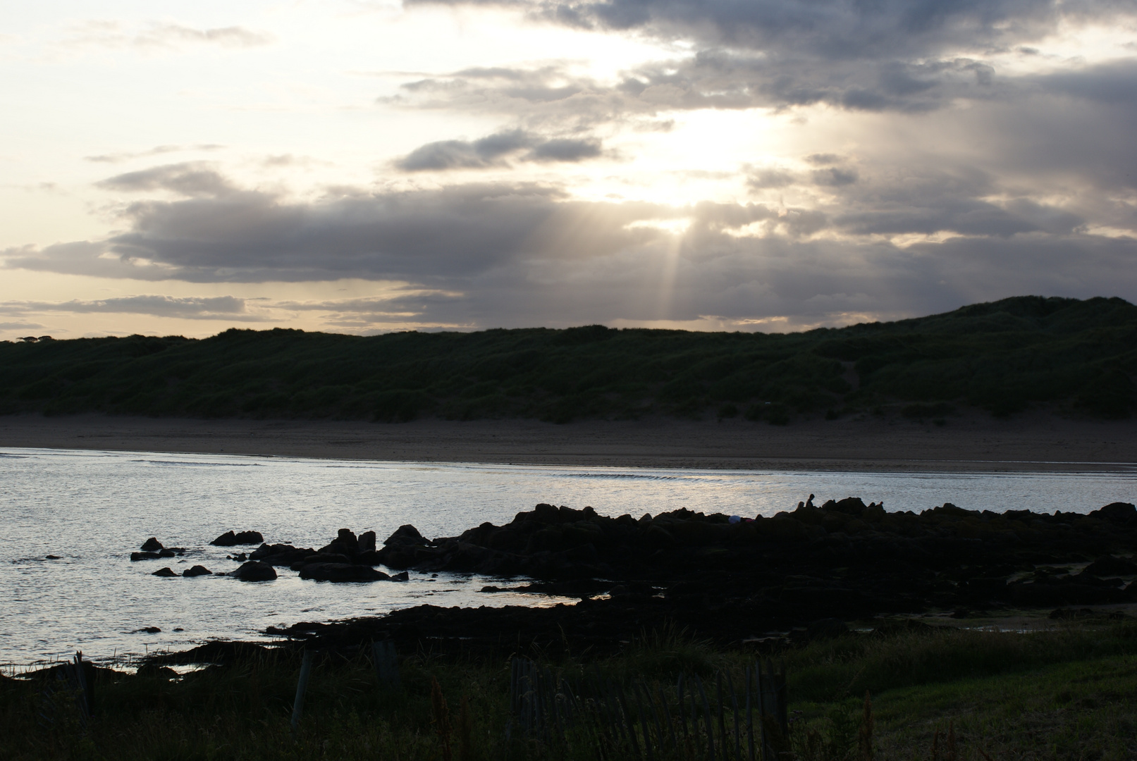 Sonnenuntergang in Cruden Bay