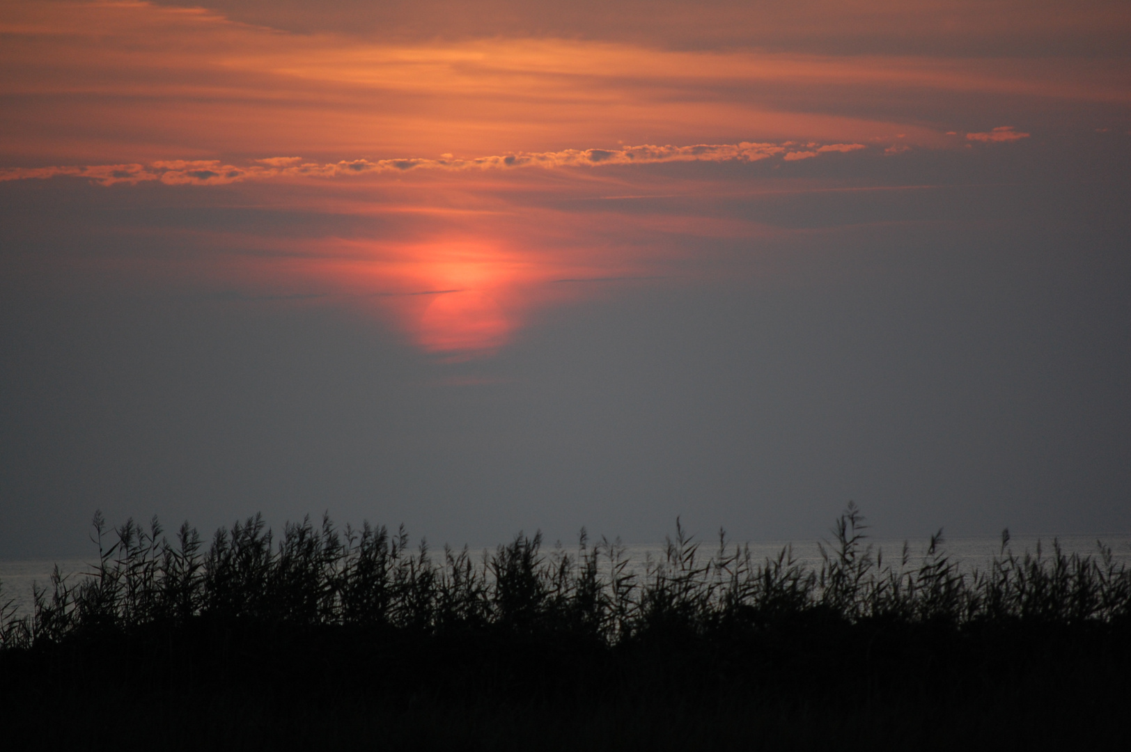 Sonnenuntergang in Cuxhaven